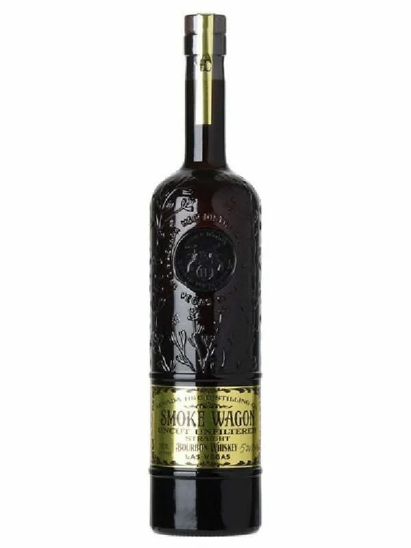Smoke Wagon Uncut Unfiltered Straight Bourbon Whiskey