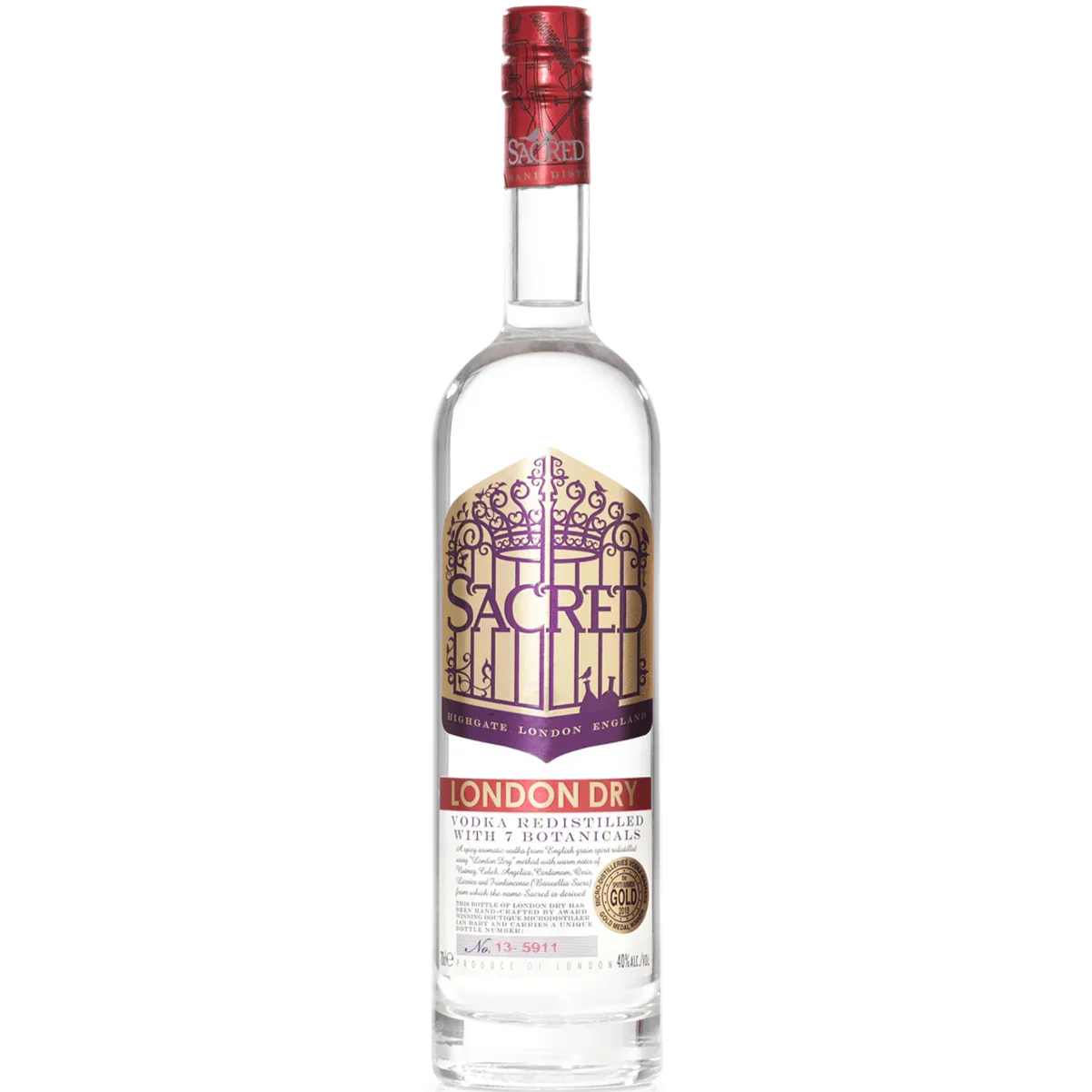 Sacred London Dry Vodka | 700ML