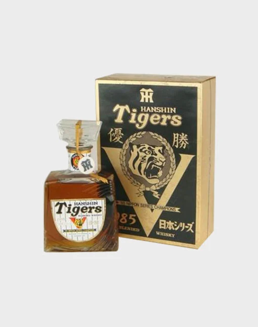 Sanraku Ocean Hanshin Tigers 1985 Nippon Series Champions Blended Whisky - Whiskey