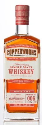 Copperworks Release 006 American Single Malt Whiskey
