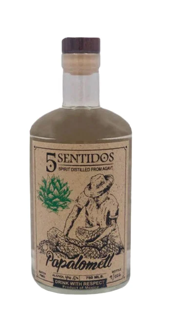 5 Sentidos Papalomett Mezcal