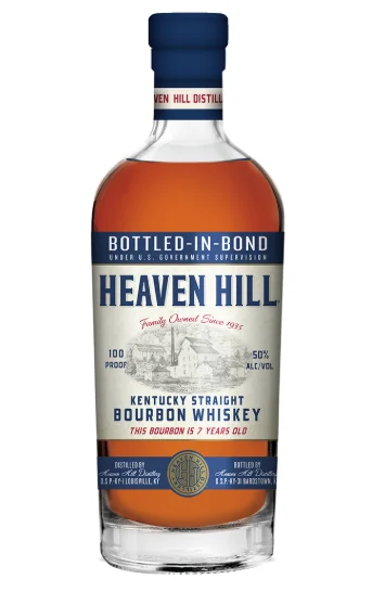 Heaven Hill 7 Year Old Bottled in Bond Kentucky Straight Bourbon Whiskey