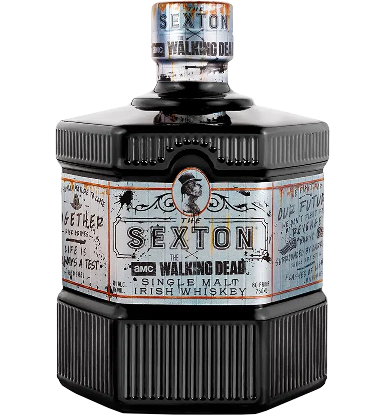 El Sexton x Walking Dead | Whisky irlandés de malta única de edición limitada - Whiskey