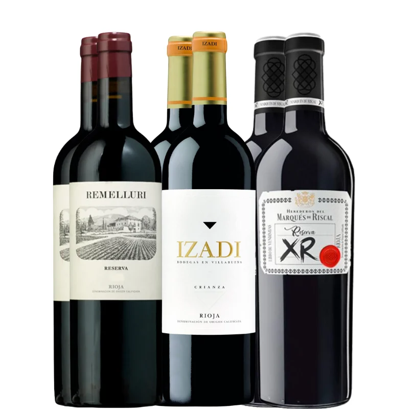 Selección RIOJA x6 botellas - AMB Vinos