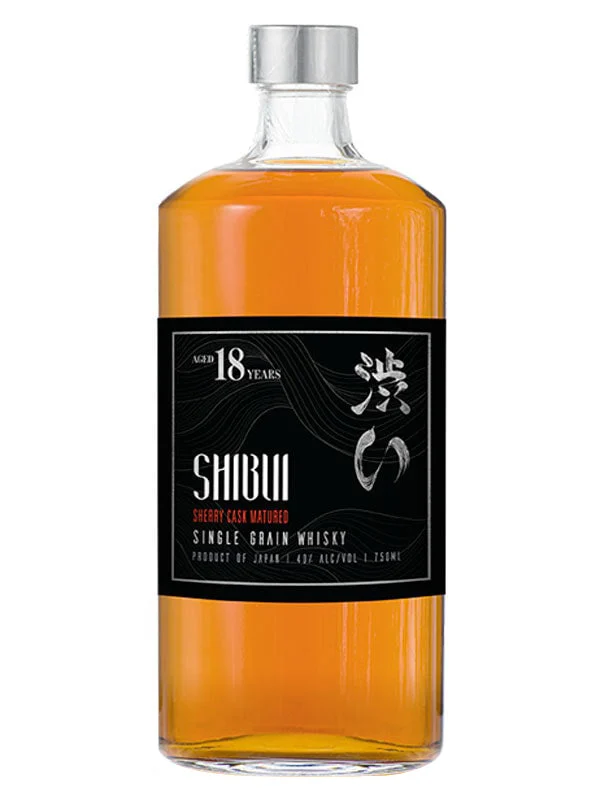 Shibui Single Grain Sherry Cask 18 Year Old Japanese Whisky - Whiskey