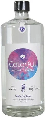 Vodka Shoro colorido Honkaku Shochu