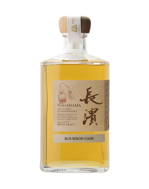 Single Malt Nagahama Bourbon Barrel Cask Strength Batch 0053 – 2020 Edition Whisky | 500ML - Whiskey