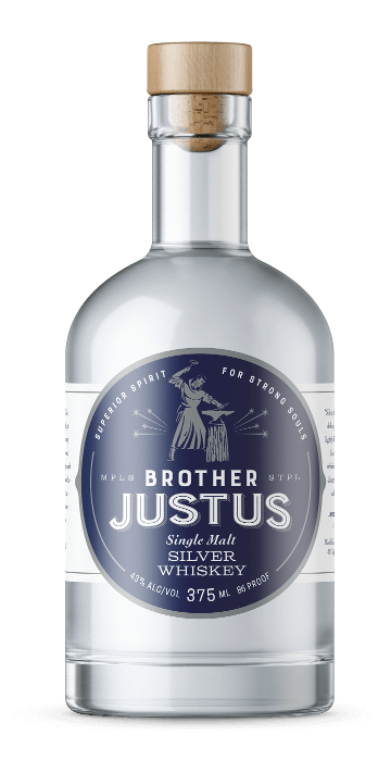 Brother Justus Single Malt Silver Whiskey