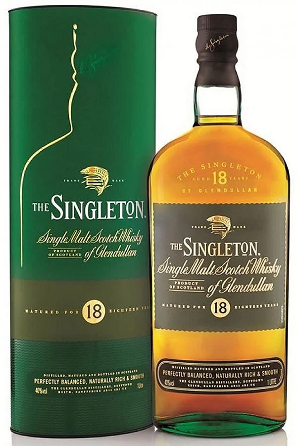 The Singleton of Glendullan 18 Year Old Single Malt Scotch Whisky - Whiskey