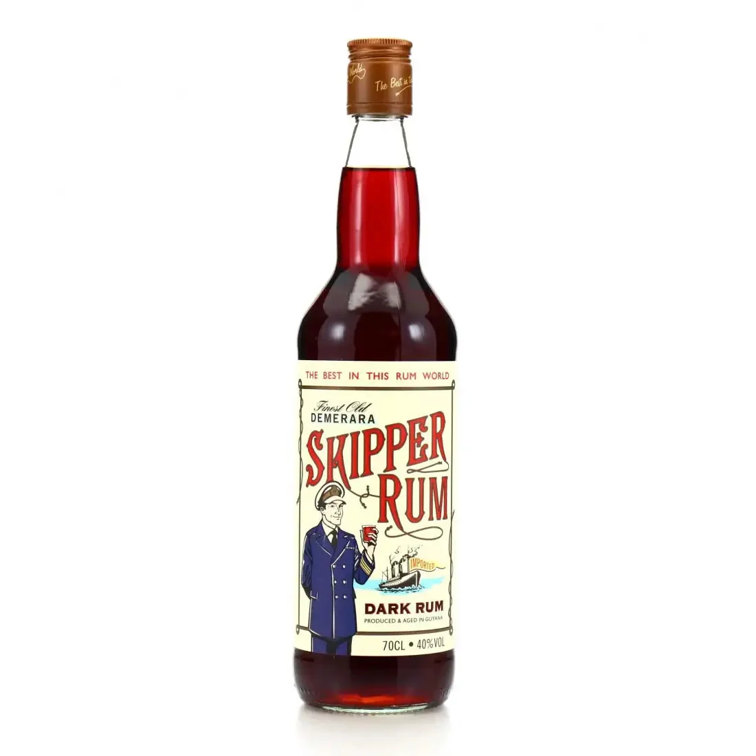Ron oscuro Skipper Demerara | 700ML