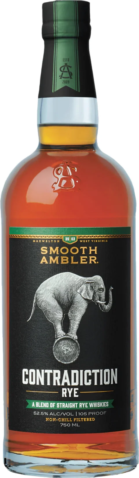 Smooth Ambler Contradiction Rye Whiskey - Whisky