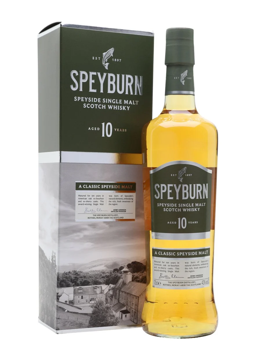 Speyburn 10 Year Single Malt Scotch Whisky - Whiskey