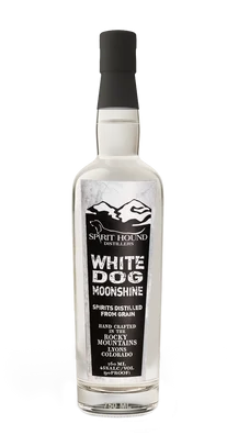 Spirit Hound White Dog Moonshine