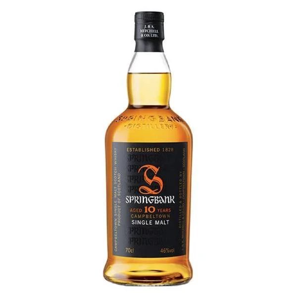Springbank 10 Year Old Single Malt Scotch Whisky - Whiskey