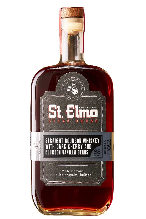 St. Elmo Steak House Bourbon puro con whisky de cereza oscura y vainilla Bourbon