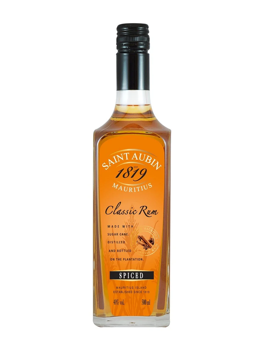 St Aubin Natural Spices Agricole Spiced Rum | 500ML