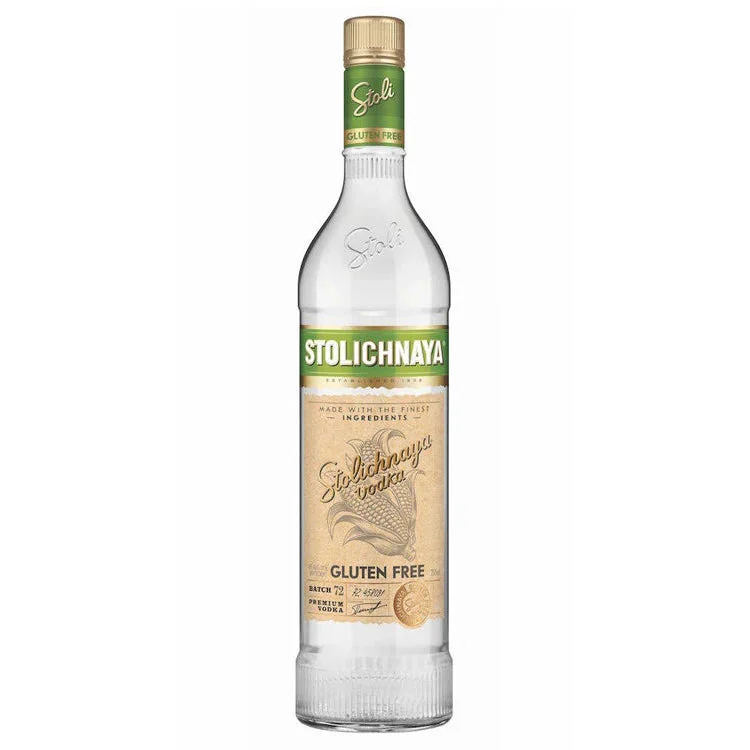 Stolichnaya Gluten Free Plain Vodka | 700ML