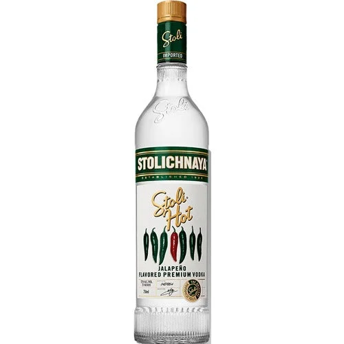 Stolichnaya Hot Jalapeño Flavoured Vodka | 700ML