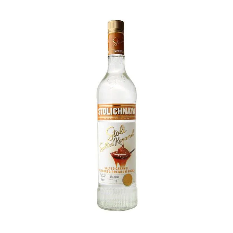 Stolichnaya Salted Karamel Flavoured Vodka | 700ML