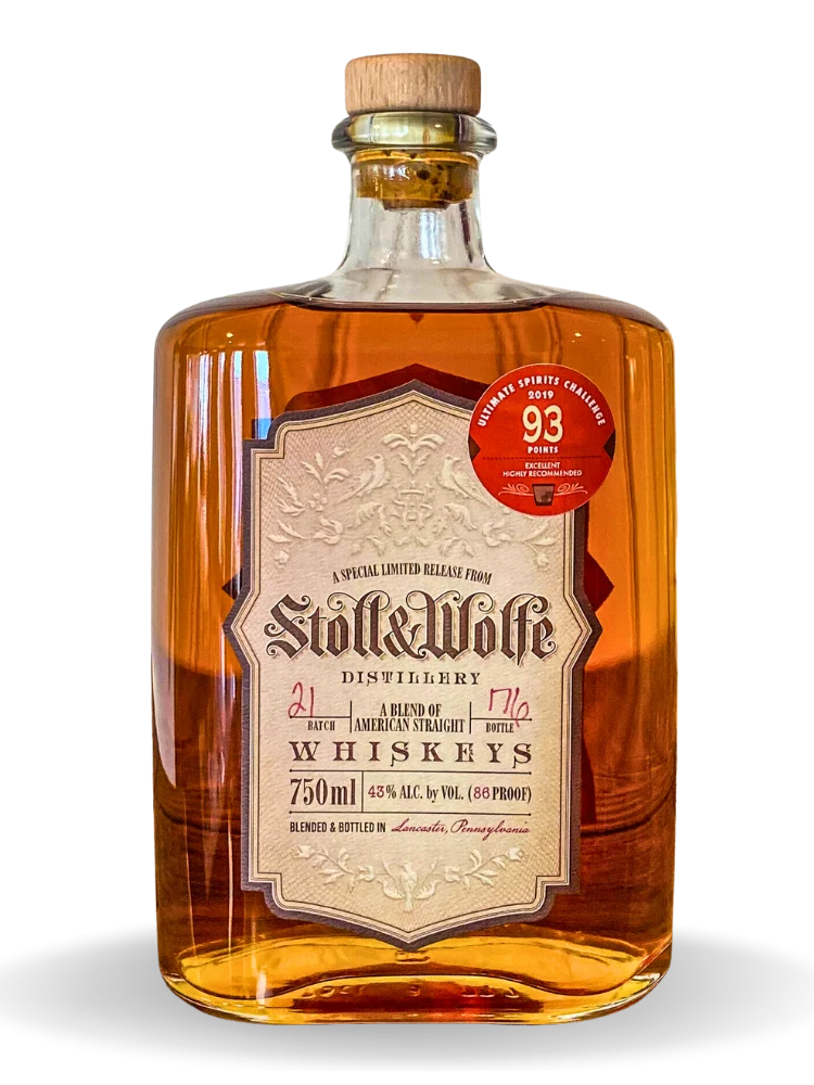 Stoll & Wolfe Straight Bourbon and Rye Blend Whiskey