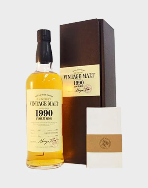Whisky de malta añejo Suntory Hakushu 1990
