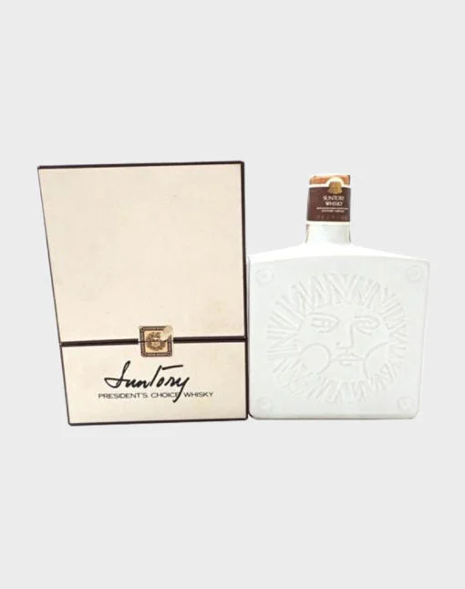 Suntory President’s Choice Keizo Saji Pottery Bottle Whisky