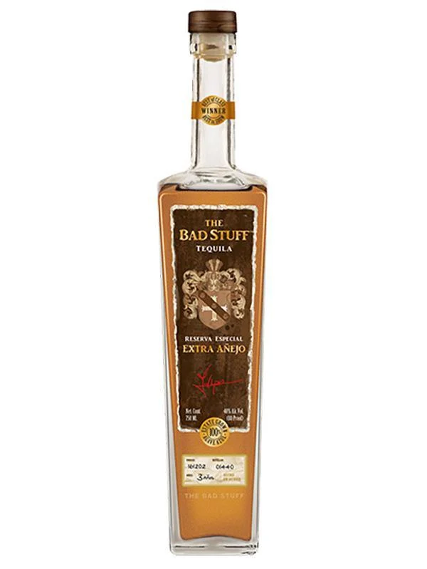 The Bad Stuff Reserva Especial Extra Anejo Tequila