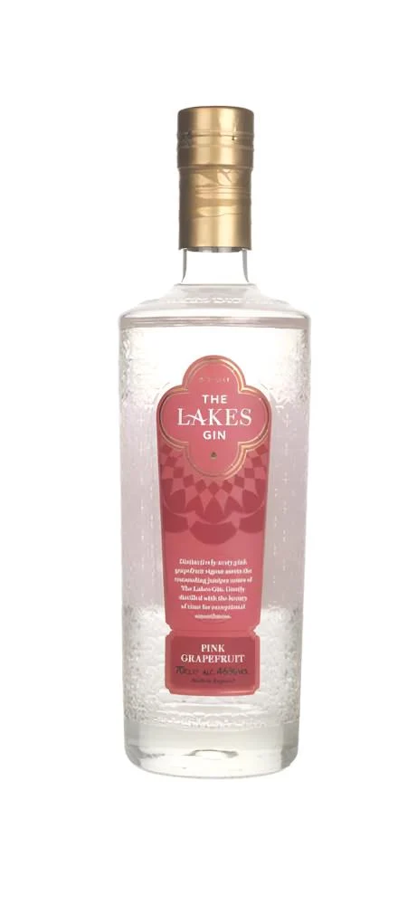 The Lakes Pink Grapefruit Flavoured Gin | 700ML - Ginebra