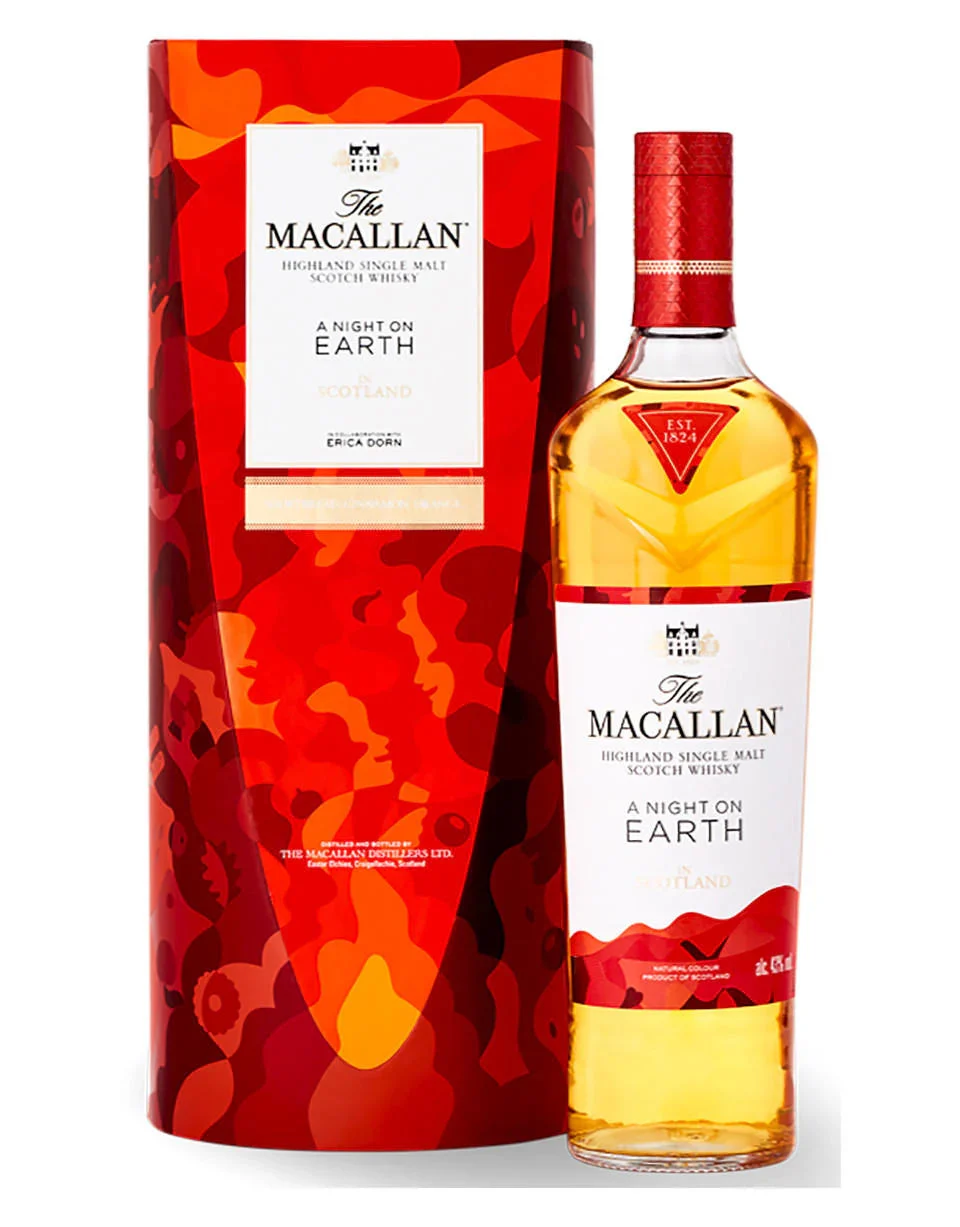 The Macallan A Night On Earth In Scotland Highland Single Malt Scotch Whiskey