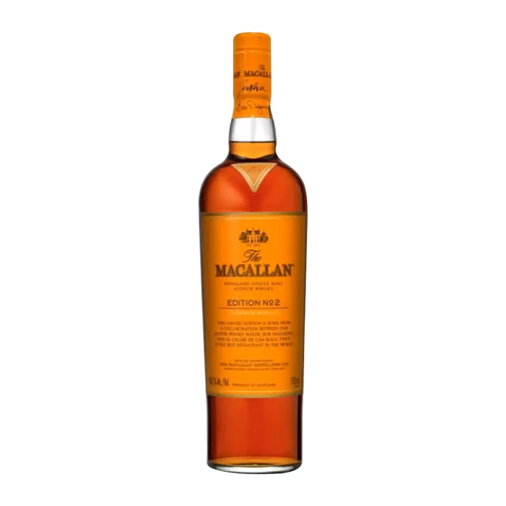 Whisky escocés de pura malta The Macallan Edition No. 2