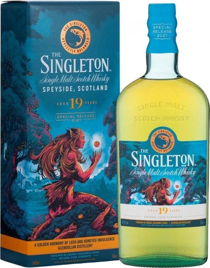 Whisky escocés de malta única The Singleton 19 años Cask Strength