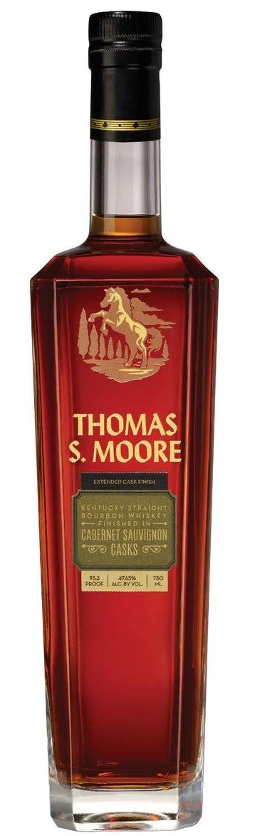 Thomas S. Moore Sauvignon Cask Finish Whisky Bourbon puro de Kentucky - Whiskey