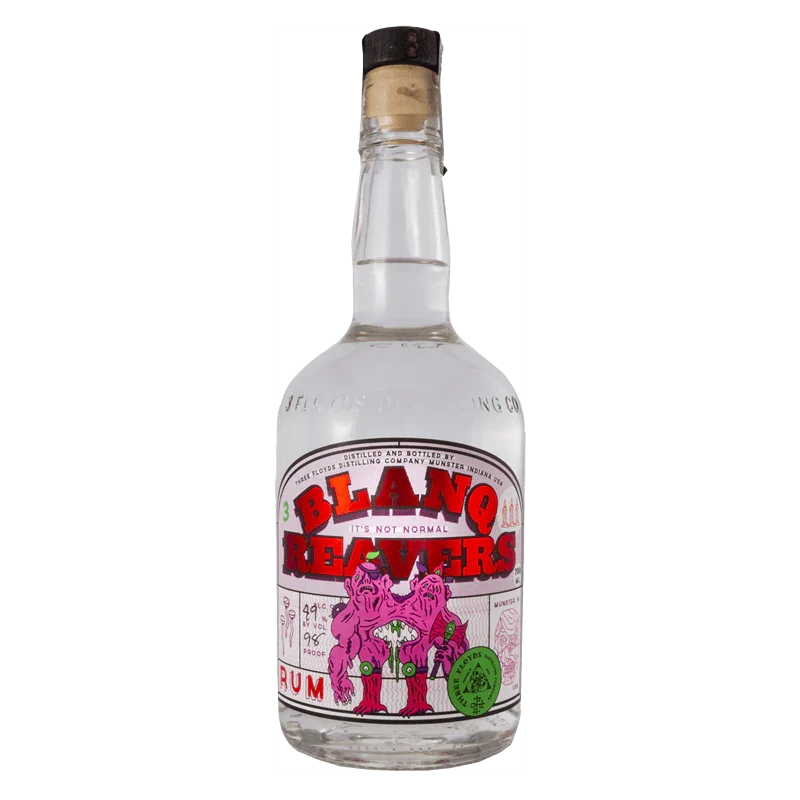Three Floyds Distilling Blanq Reavers White Rum - Ron