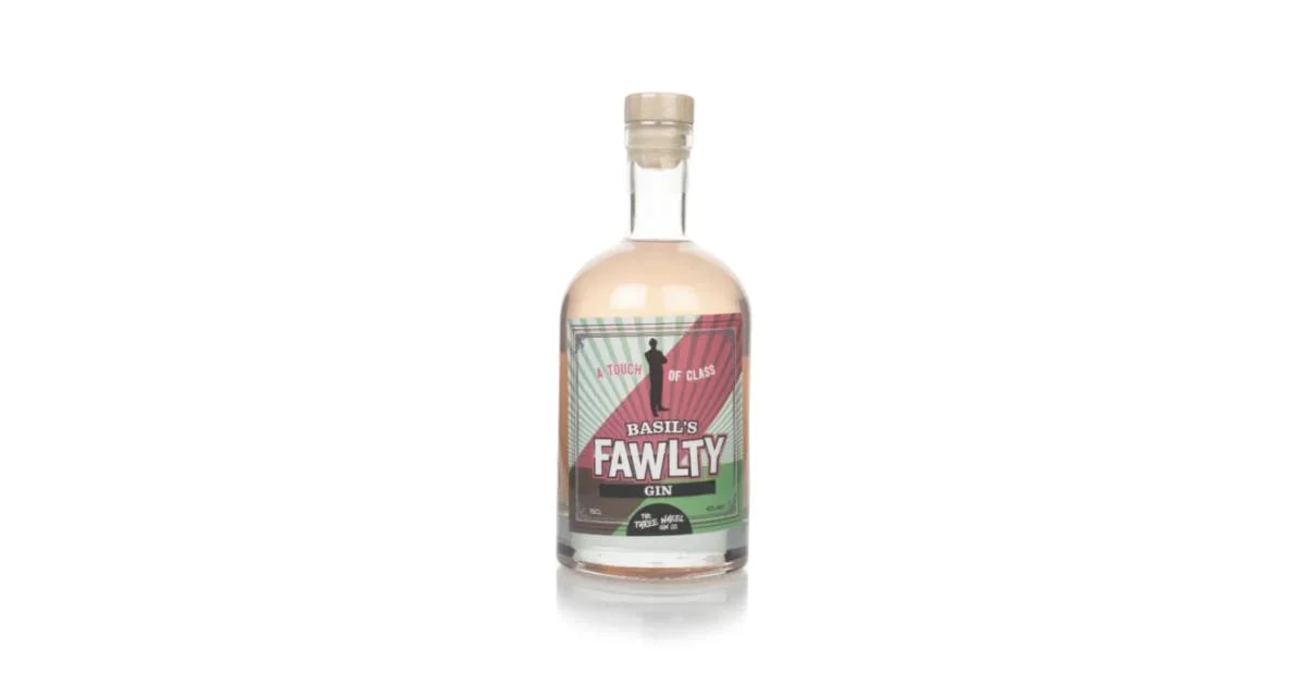 Three Wheel Gin Co. Basil's Fawlty Gin | 700ML