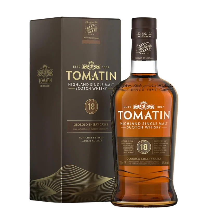 TOMATIN 18 Oloroso Sherry Cask - Tomatin Distillery