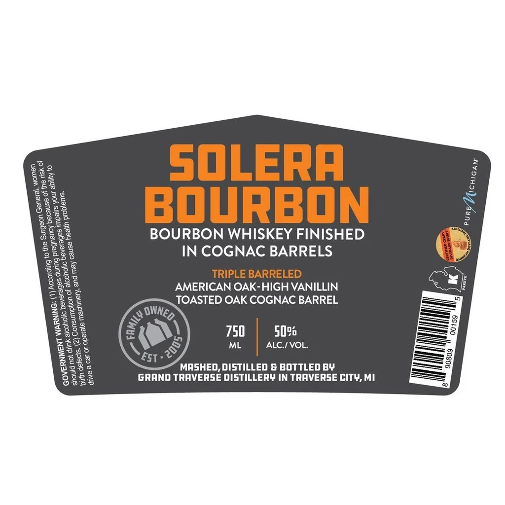 Traverse City Solera Bourbon Whiskey