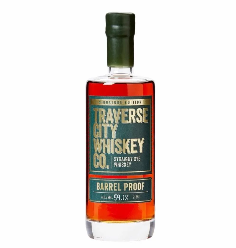 Traverse City Signature Edition Barrel Proof Straight Rye Whiskey