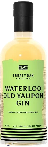 Treaty Oak Waterloo Old Yaupon Gin