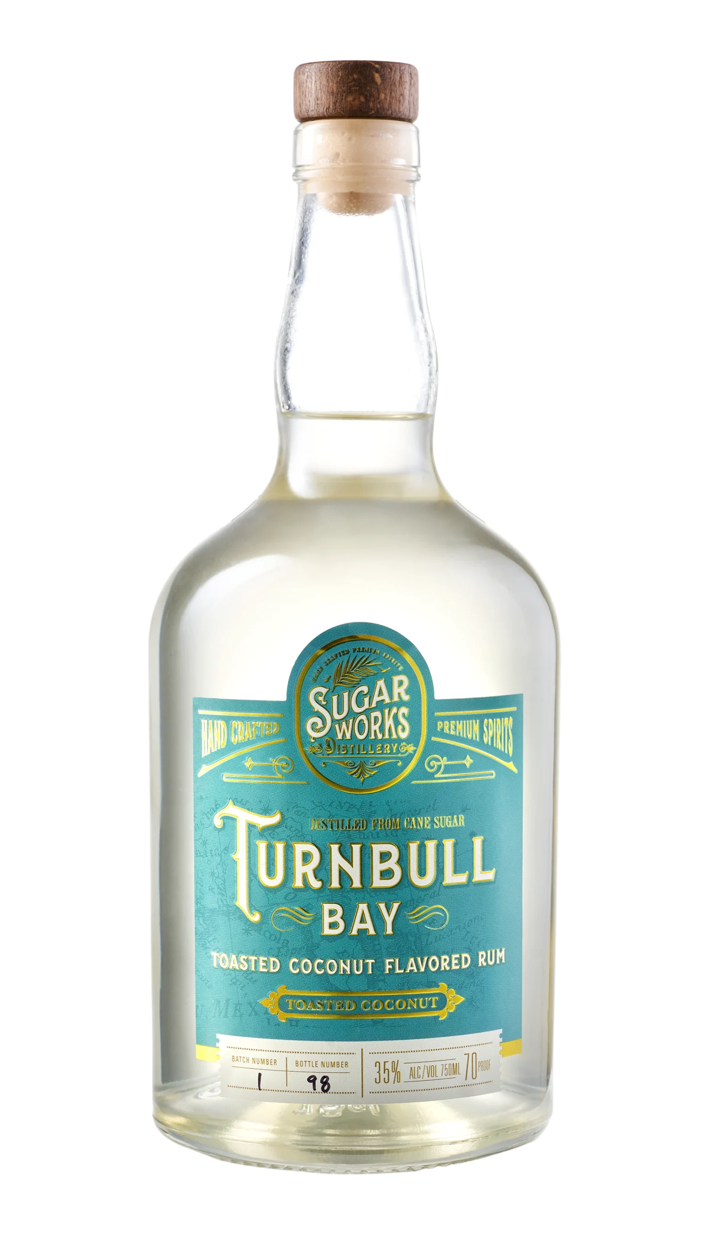 Ron Sugar Works Turnbull Bay con sabor a coco tostado