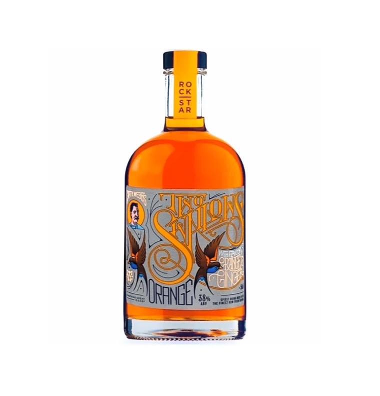 Dos golondrinas con ron especiado de naranja y jengibre | 500ML