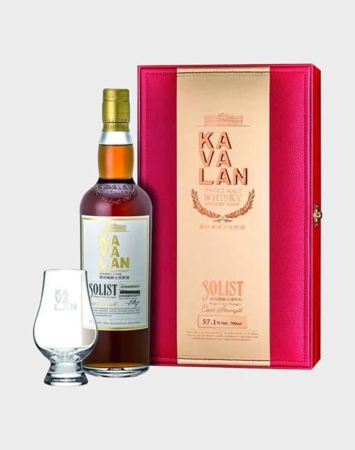 Kavalan Solist Sherry Cask Gift Set Whisky - Whiskey
