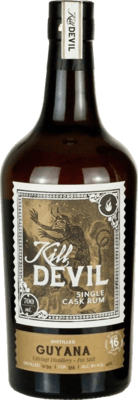 Uitvlugt Ron Guyanés 1999 de 17 años - Kill Devil (Hunter Laing) Ron oscuro | 700ML