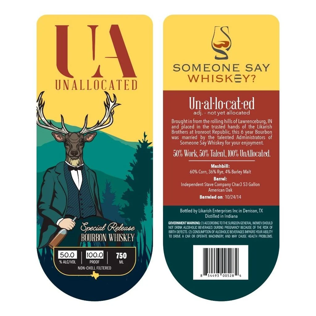 Whisky Bourbon de lanzamiento especial no asignado