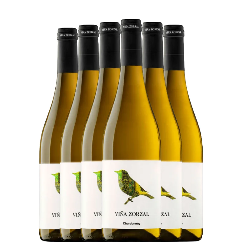 VIÑA ZORZAL Chardonnay 2025 x6 botellas - Viña Zorzal