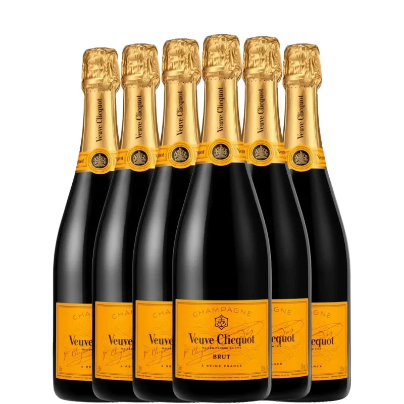 VEUVE CLICQUOT Brut x6 botellas - Veuve Cliqcuot