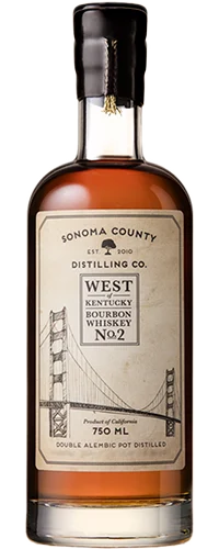 Condado de Sonoma al oeste de Kentucky Whisky Bourbon No. 2