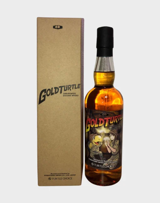 Wakatsuru Saburomaru Gold Turtle Whisky | 700ML - Whiskey