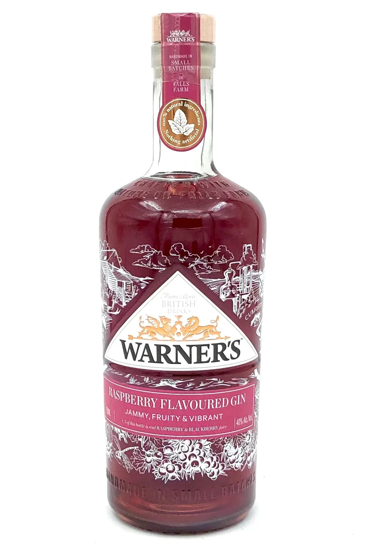 Warner's Raspberry Flavoured Gin | 700ML