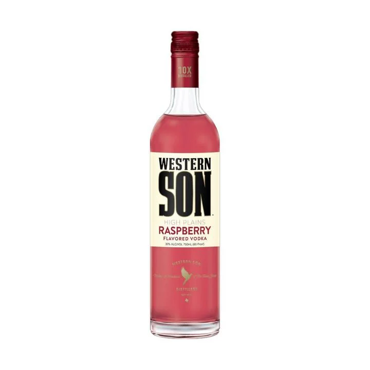 Vodka con sabor a frambuesa Western Son