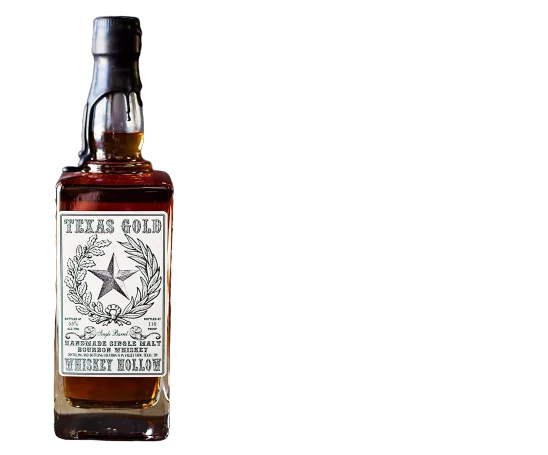 Whisky Bourbon Dorado Destilería Hueca